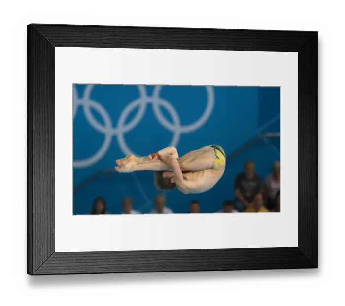 Framed Print : Matthew Mitcham Framed Print : Matthew Mitcham