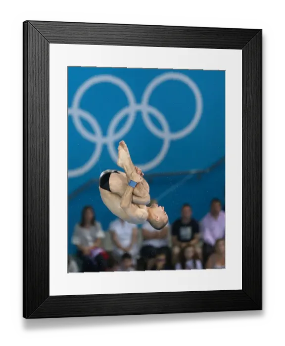 Framed Print : Yue Lin China London 2012 Olympic Games, Diving Framed Print : Yue Lin China London 2012 Olympic Games, Diving
