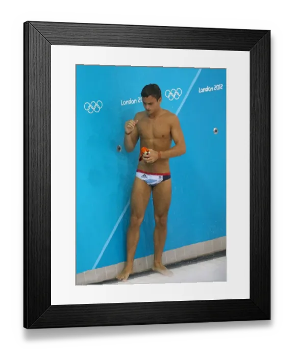 Framed Print : Tom Daley Great Britain London 2012 Olympic Games