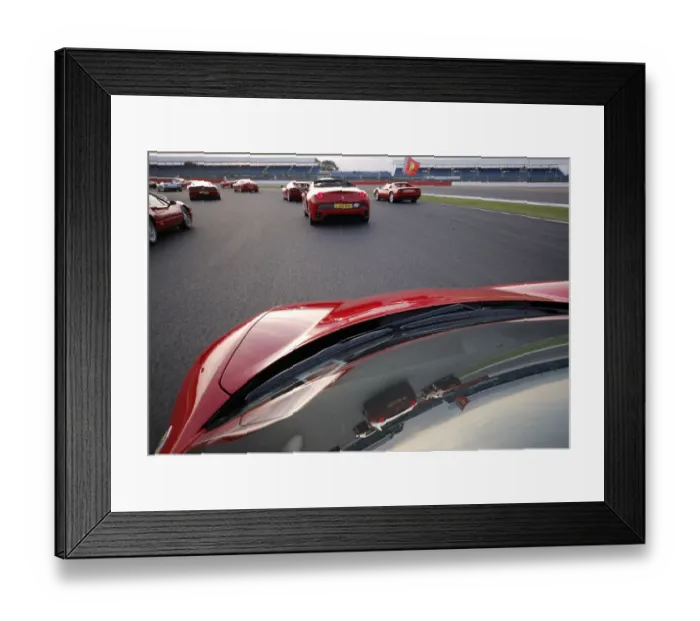 Framed Print : California & Other Ferraris From 458 Spider California