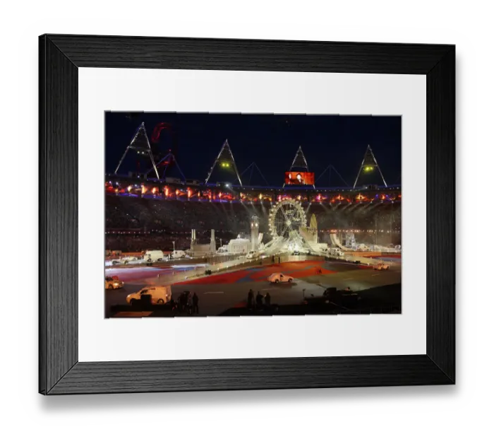 Framed Print : Olympic Stadium General View Framed Print : Olympic Stadium General View