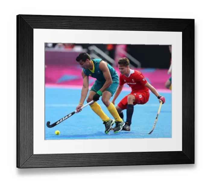 Framed Print : Mark Knowles & Iain Mackay
