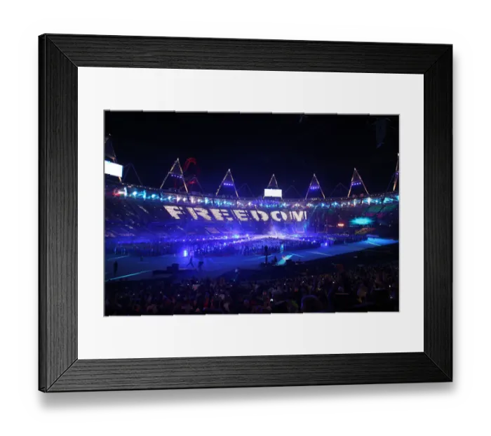 Framed Print : Olympic Stadium General View