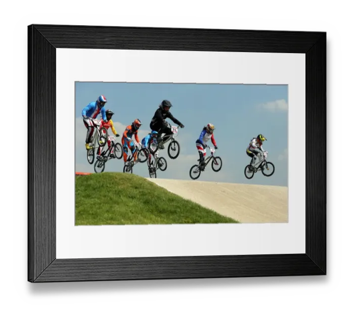 Framed Print : Olympic Womens Bmx Framed Print : Olympic Womens Bmx