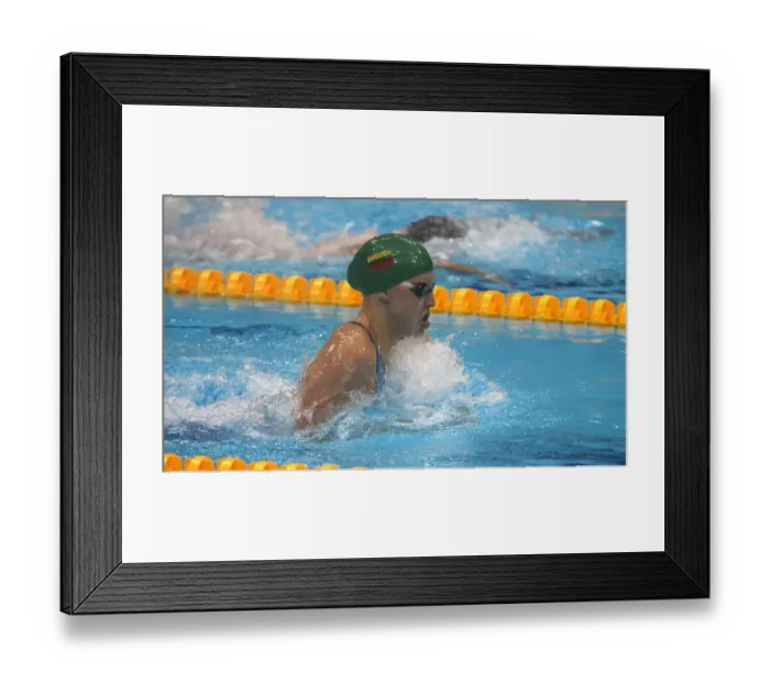 Framed Print : Ruta Meilutyte Framed Print : Ruta Meilutyte