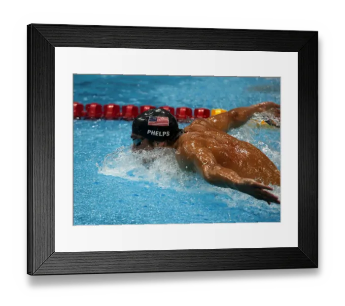 Framed Print : Michael Phelps Framed Print : Michael Phelps