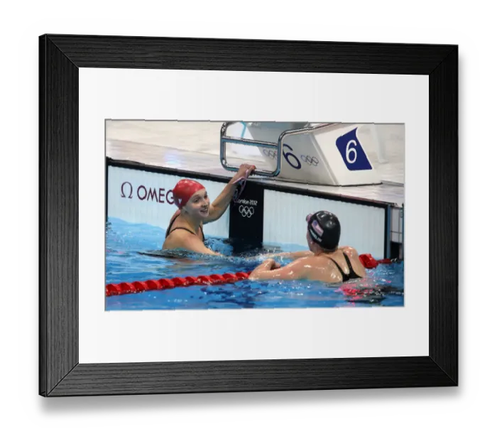 Framed Print : Caitlin Mcclatchey & Missy Franklin Framed Print : Caitlin Mcclatchey & Missy Franklin