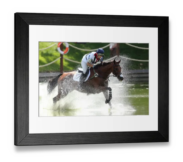 Framed Print : Zara Phillips Framed Print : Zara Phillips