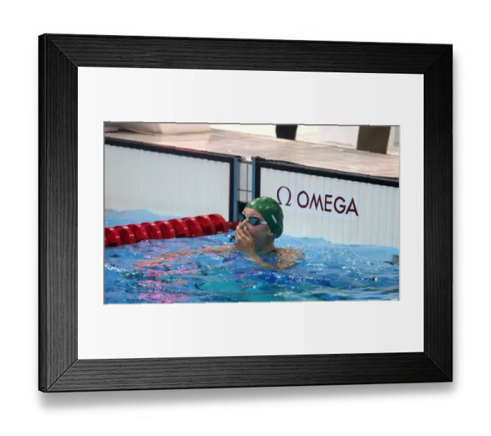 Framed Print : Ruta Meilutyte Wins Gold Framed Print : Ruta Meilutyte Wins Gold