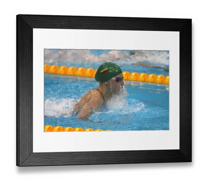Framed Print : Ruta Meilutyte Framed Print : Ruta Meilutyte