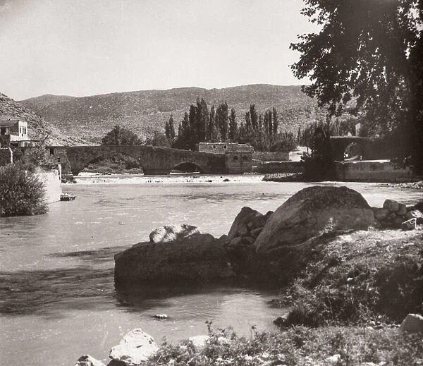 1843 - Syria - Darkouch or Darkush on River Orontes