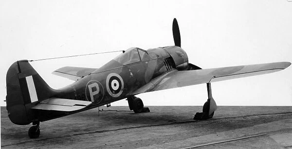 Captured Focke-Wulf Fw190A-3 MP499 in RAF markings