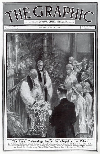 Christening of Princess Elizabeth, 1926