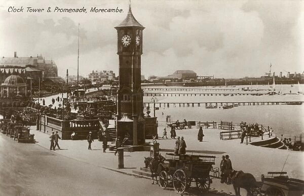Clock Tower & Promenade, Morecambe, Lancashire