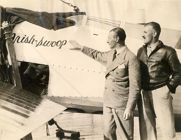 Col Fitzmaurice and Eric W Bonar, pilots