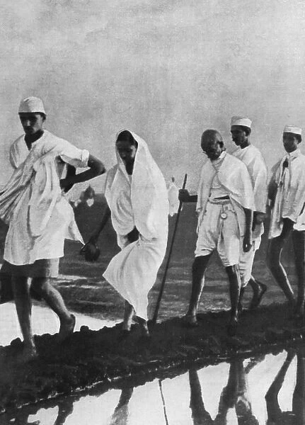 Gandhi in India 1930
