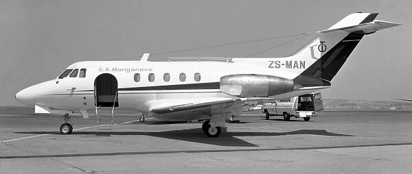 Hawker Siddeley HS-125-1B - 522 ZS-MAN