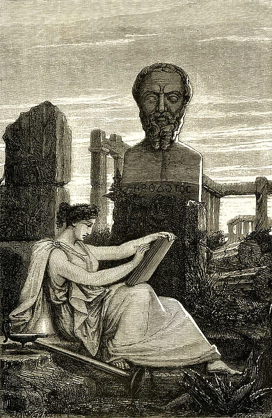 Herodotus  /  Muse  /  Writing