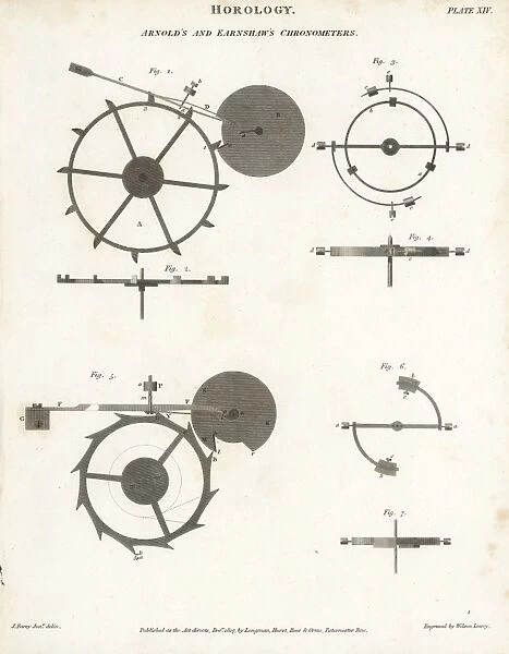 Horology; John Arnolds and Thomas Earnshaws chronometers