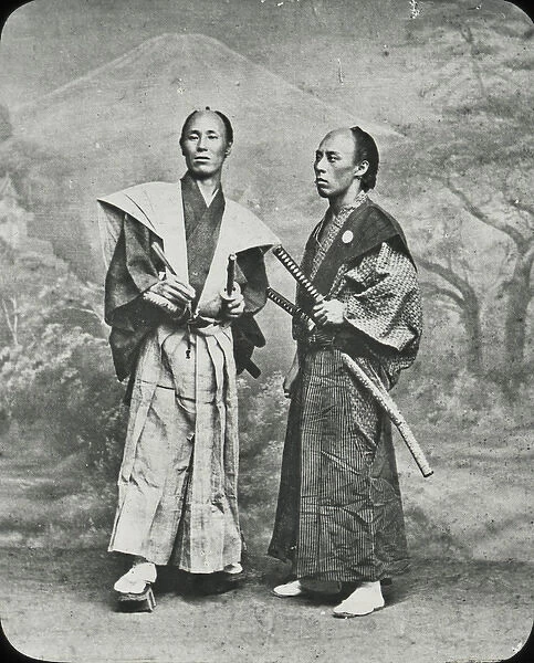 Japan - Two Samurai, or Retainers of a Prince