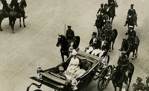 King George V and Queen Mary, St Paul s, London