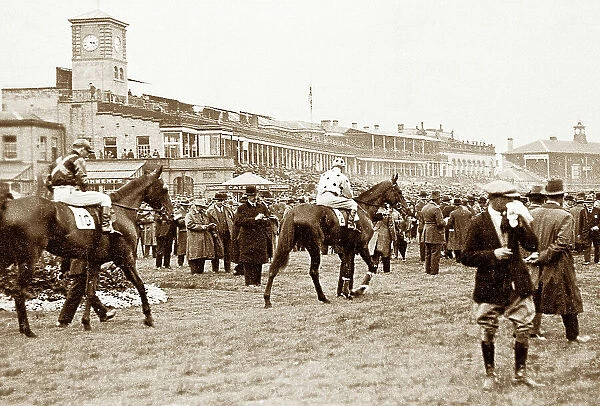 The Paddock Doncaster Race Course possibly 1920s