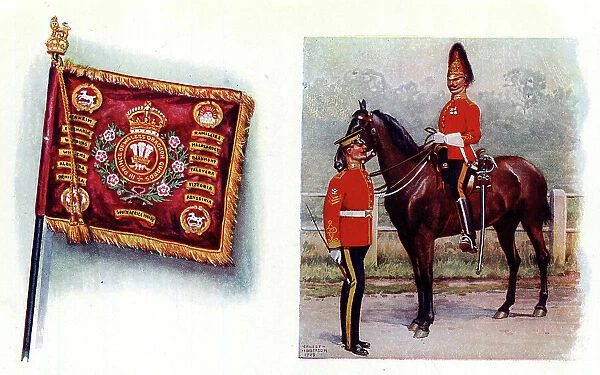 Standard and Uniforms of the 3rd Dragoon Guards