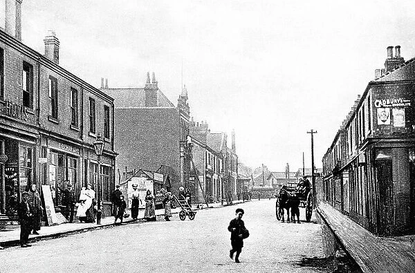Station Road, Featherstone, early 1900s