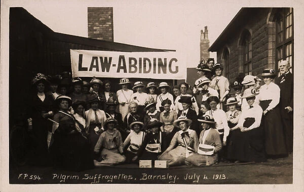 Suffrage Pilgrimage N. U. W. S.s 1913