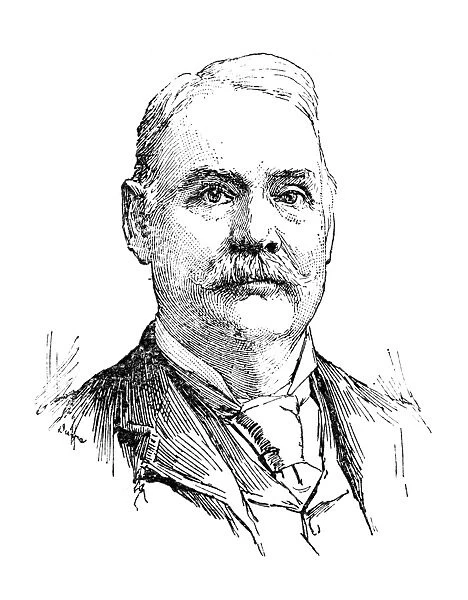 EDWARD MURPHY, JR. (1834-1911). American businessman and politician. Wood engraving