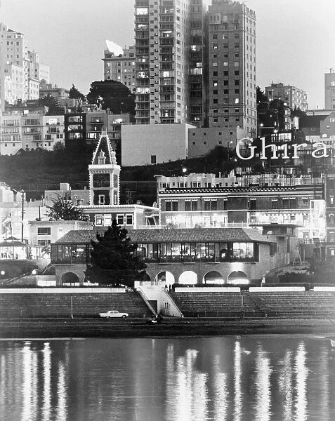 SAN FRANCISCO, 1967. Ghirardelli Square and the Aquatic Park Historic District, San Francisco