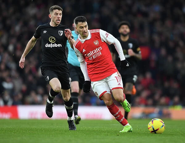 Arsenal's Gabriel Martinelli Shines in Premier League Clash Against AFC Bournemouth (2022-23)