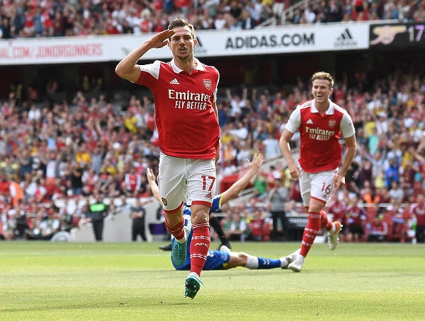 Arsenal's Unforgettable Victory: Cedric Soares Scores the Decisive Goal vs. Everton (May 2022)