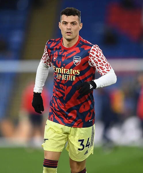 Granit Xhaka Prepares for Crystal Palace vs Arsenal Clash in Premier League