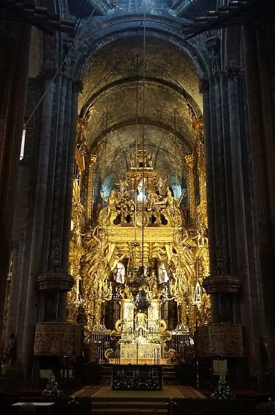Golden Altar, Cathedral of Santiago de Compostela, Spain