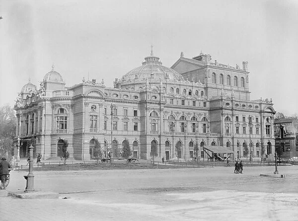 Cracow, Poland. The Opera House, Cracow. 24 October 1921