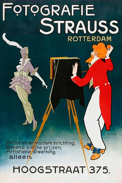 1914 poster advertising photographic studio