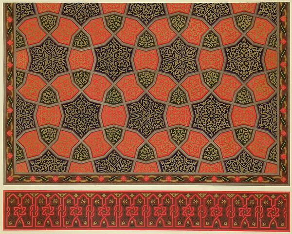Arabic decorative designs, from Arab Art as Seen Through the Monuments of Cairo