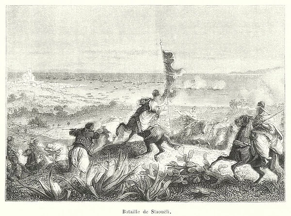 Bataille de Staoueli (engraving)