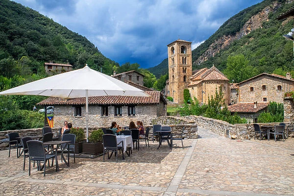 Beget village in La Garrotxa Natural Park, BEGET, Girona, 2021 (photo)
