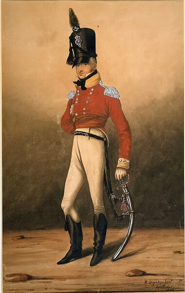 Captain Henry Proctor, 82nd Regiment of Foot, Prince of Waless Volunteers