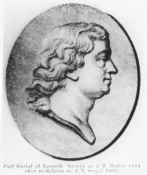Carl Gustaf af Leopold, 1814 (engraving)