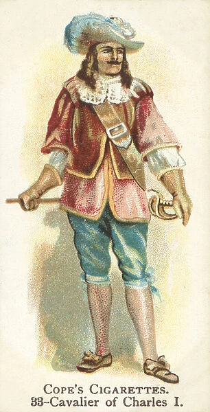 Cavalier, King Charles I (chromolitho)