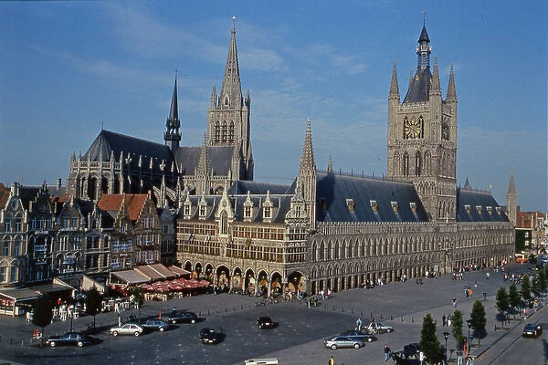The Cloth Hall at Ypres, Belgium (photo)