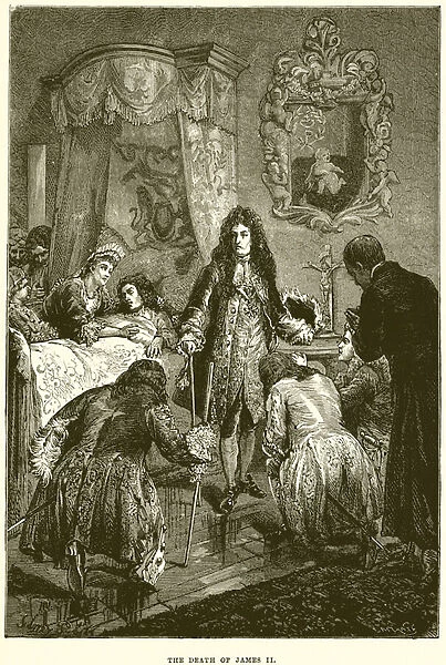 The Death of James II (engraving)