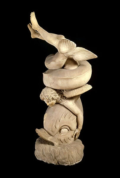 Eros on a dolphin (sculpture)
