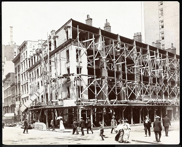 The Hotel Metropolitan at Broadway and 27th Street, New York, c