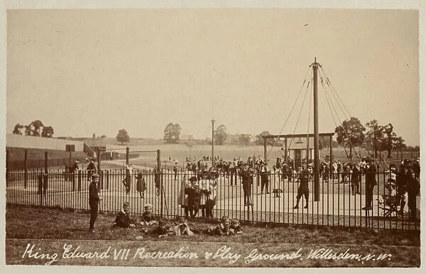 King Edward VII Recreation and Play Ground, Willesden (b  /  w photo)
