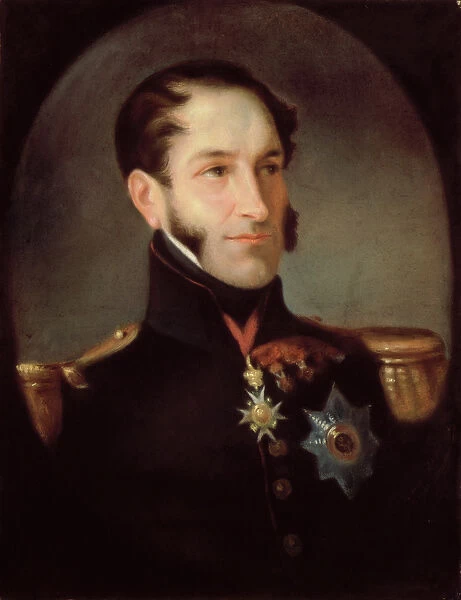 Leopold I (1790-1865) of Saxe-Cobourg-Gotha, 1841 (pastel on paper)