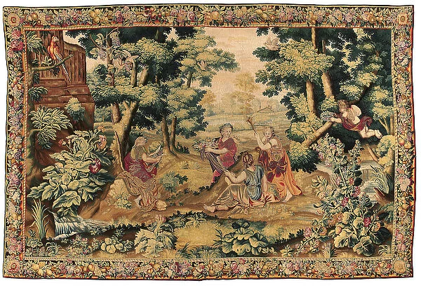 Louis XIV mythological tapestry, Gobelins or Beauvais, late 17th century